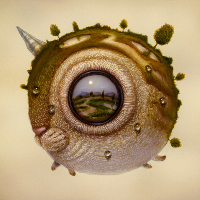 Большеглазые существа Naoto Hattori Необычные, существах, полностью, нечто, придумать, позволяет, Наото, фантазия, иногда, животные, привычные, угадываются, Часто, рисунки, глазами, огромными, чудиков, странных, портреты, создает