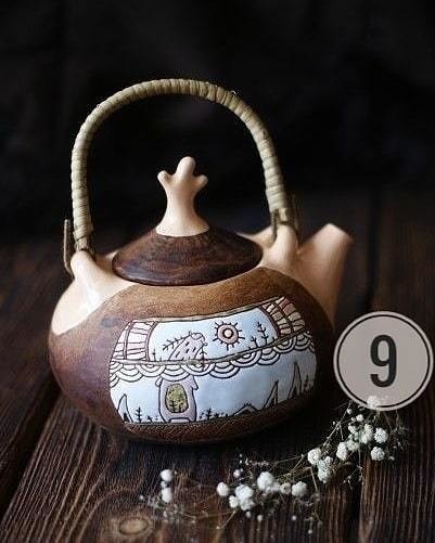 Симпатичные чайники, а вам какой понравился? народные умельцы