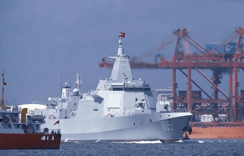 Military Watch: Китай продлил строительство серии эсминцев Тип 055
