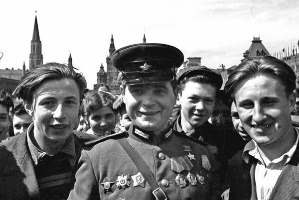 Москва в мае-июне 1945 года Великая отечественная война,история России