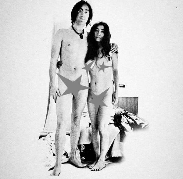 Джон и Йоко на обложке альбома Two Virgins (1968) .