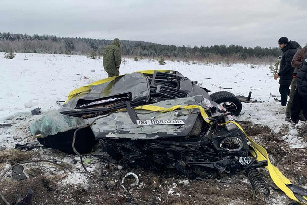Разочарованный в «Гелендвагене» московский блогер сбросил машину с вертолета