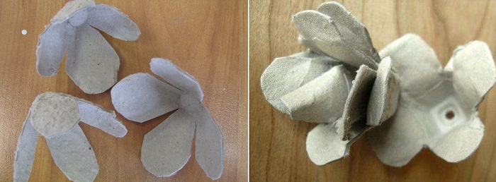 Что сделать из яичных лотков декор,домашний досуг,своими руками