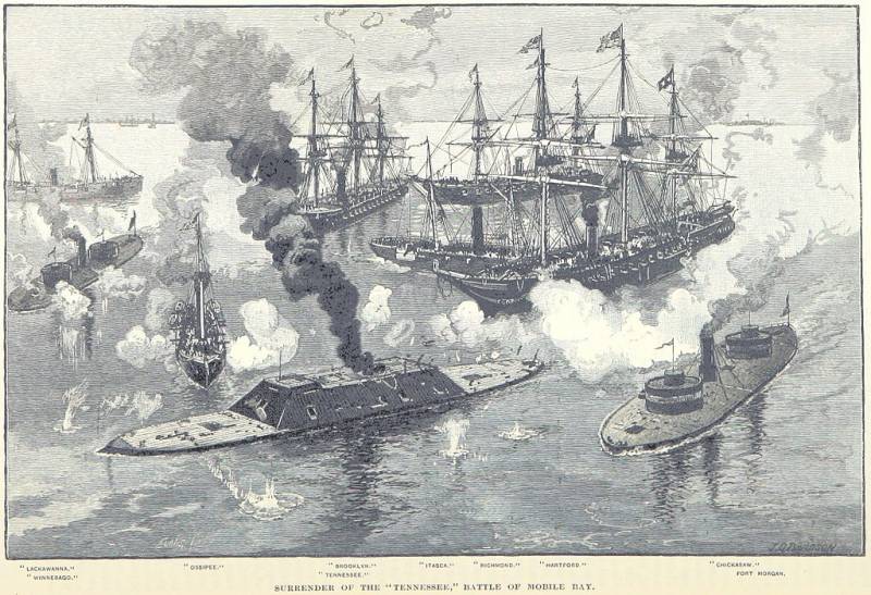 Что было до Лиссы. Часть 2. Броненосцы залива Мобил вмф