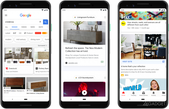 Google увеличит количество рекламы в мобильных устройствах google,гаджеты,мир,реклама,технологии