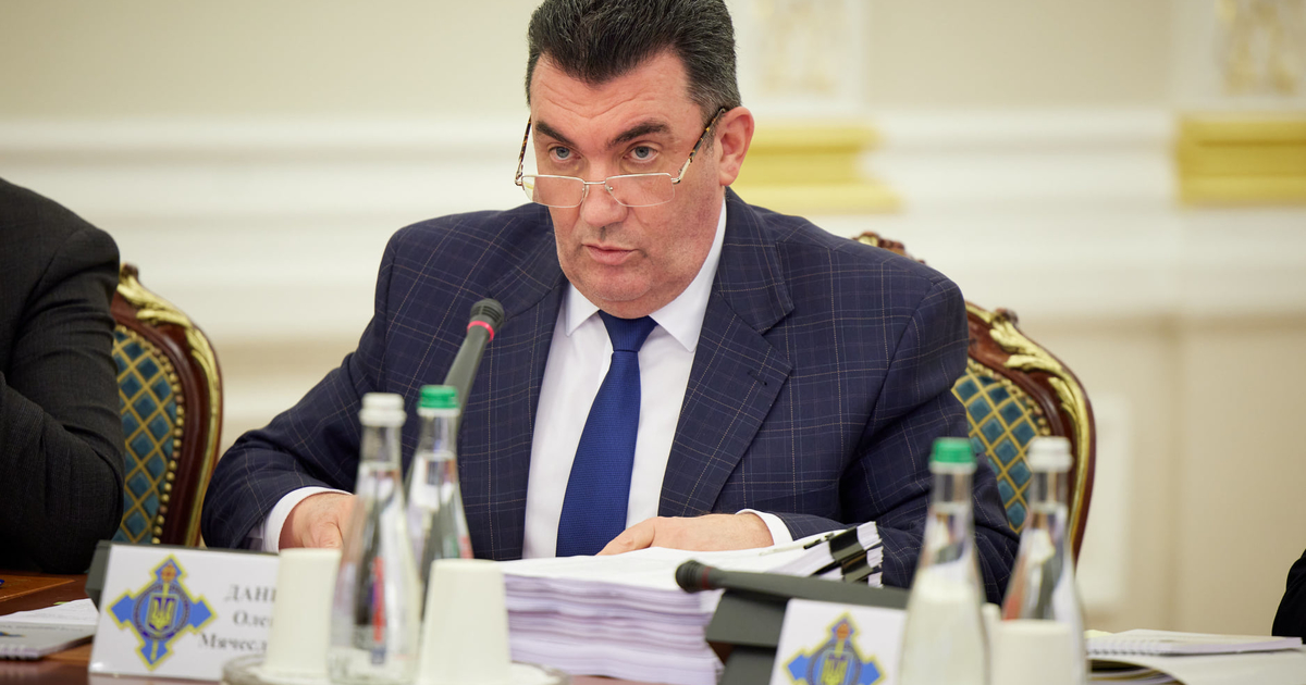 Секретарь СНБО Данилов заявил о желании иметь больше оружия на Украине