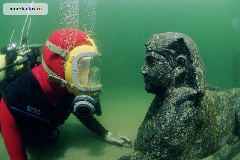 Древний подводный город Гераклион