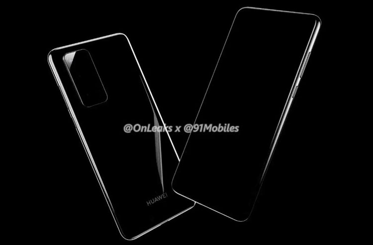 Флагманские Huawei P40 и P40 Pro замечены на CAD-рендерах