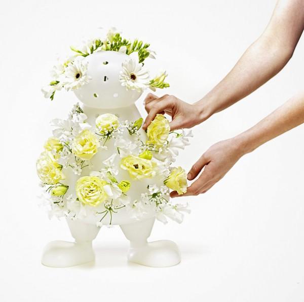 Креативные цветочные вазы 