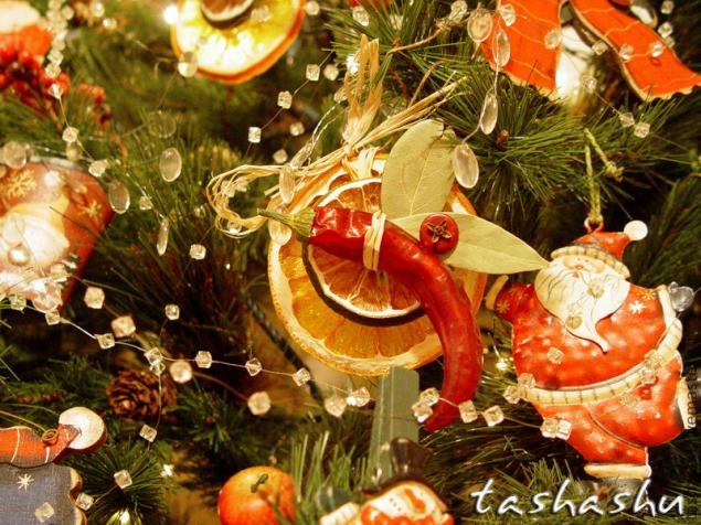 Апельсиново-ароматный декор для елки: мастер-класс Апельсиново-ароматный декор для елки: мастер-класс домашний очаг