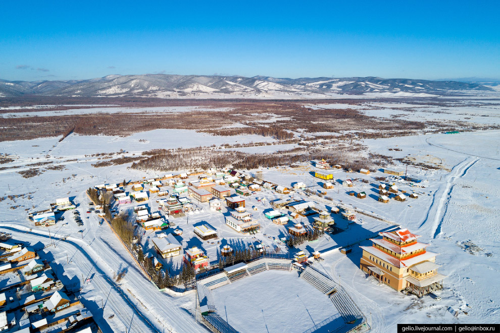 Улан-Удэ с высоты: центр российского буддизма Улан-Удэ с высоты: центр российского буддизма путешествия