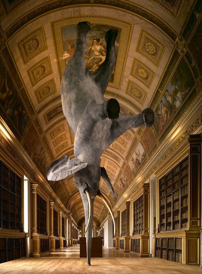 "Балансирующий слон", Даниэль Фирман Скульптуры, искусство, красиво, оригинально, памятники, подборка, статуи, фото