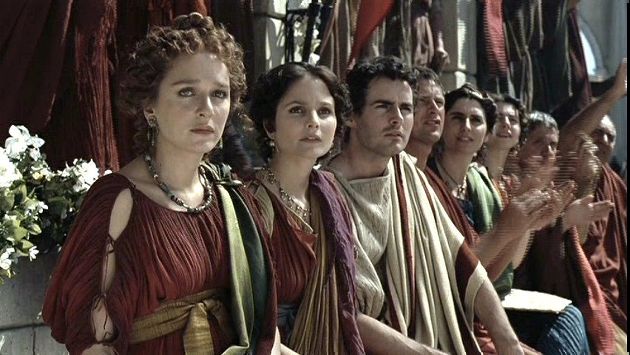 кадр из фильма "Юлий Цезарь" 2002 год