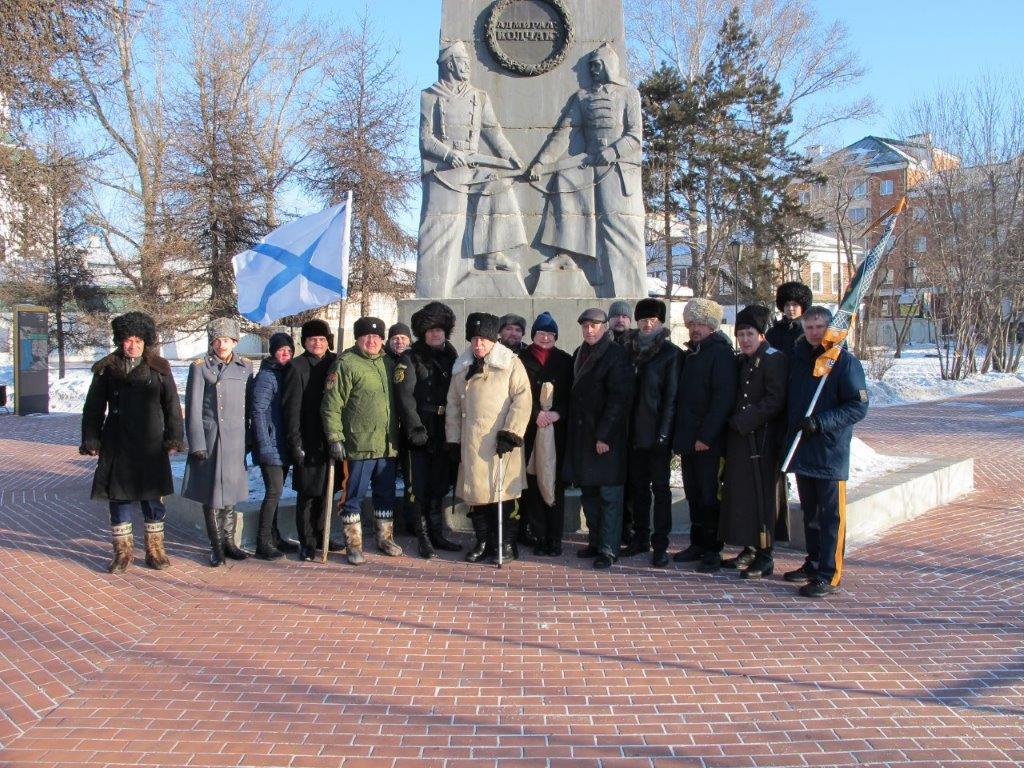 К годовщине юбилейных памятных колчаковских дней 5-7 февраля 2020 года в Сибири белое дело