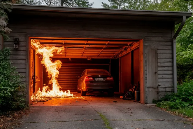 Простые советы, которые может выполнить каждый. Как защитить гараж от пожара