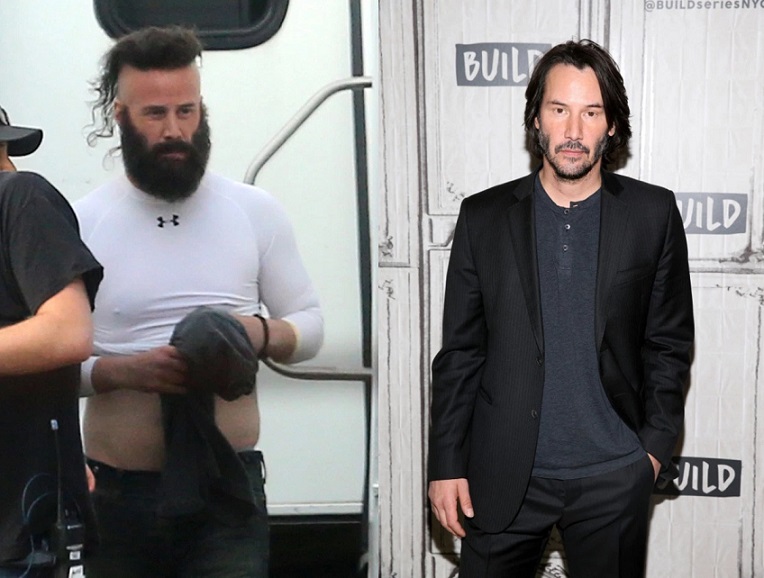 Не сразу узнаешь... celebrities,заморские звезды,звезда,Киану Ривз,развлечение,фото,шоубиz