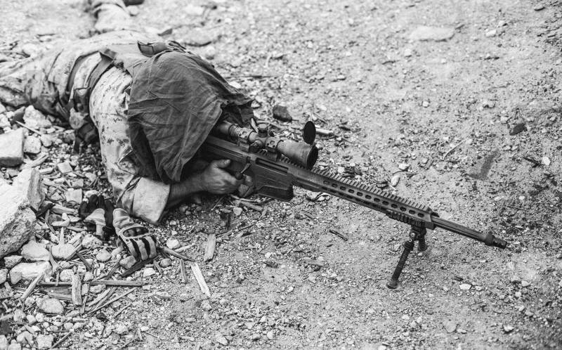 Американский спецназ выбрал снайперскую винтовку Mark 22 Barrett  оружие