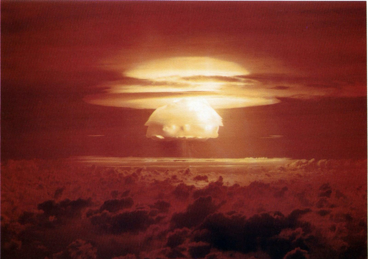 фото ядерного взрыва из космоса