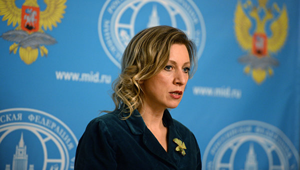 Официальный представитель министерства иностранных дел Российской Федерации Мария Захарова