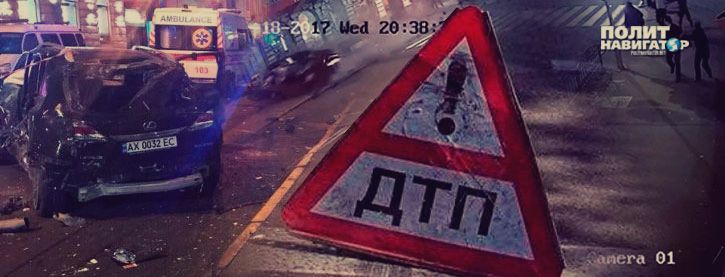 Момент ужасной аварии в Харькове попал на видео