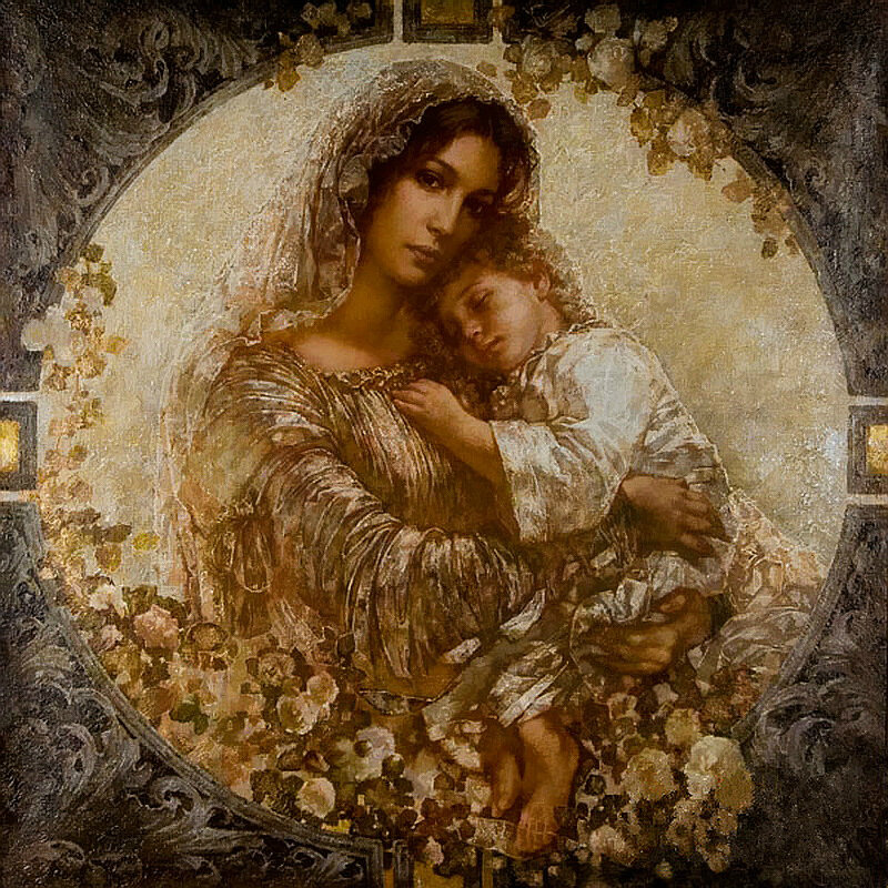 Художник Андрей Гонюков. Серебряный город Художник Андрей Гонюков. Серебряный город Живопись