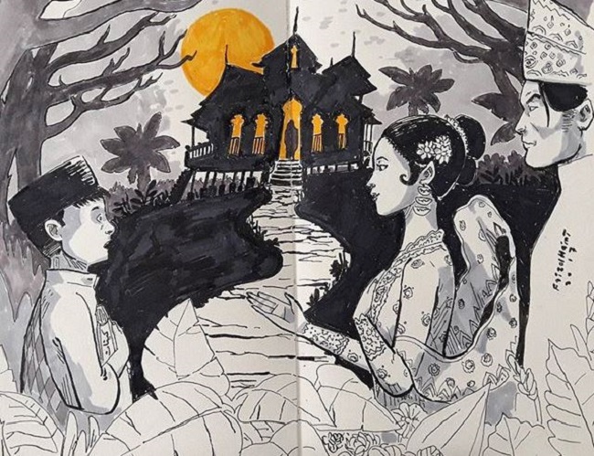 На малайзийском острове Борнео и находящемся рядом полуострове Малакка согласно местным легендам живет народ, который не относится к нашему миру