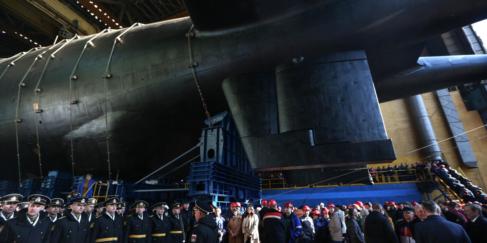 Спуск на воду атомной подводной лодки Белгород в Архангельской области  - ИноСМИ, 1920, 25.07.2022