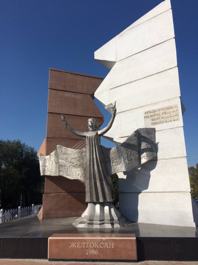 Желтоксан 1986 года: сложности транзита власти Желтоксан 1986 года: сложности транзита власти история