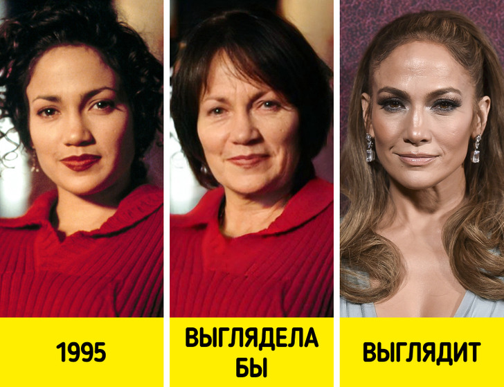 Как могли бы выглядеть знаменитости без современных косметических процедур