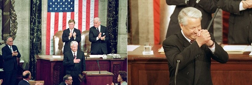 Ельцин в США призывал «кончать» Союз — последний министр труда СССР