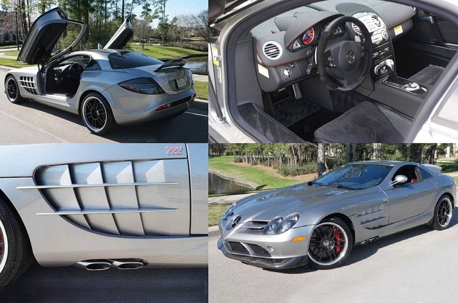 В США пустили с молотка Mercedes-Benz SLR McLaren Майкла Джордана Новости