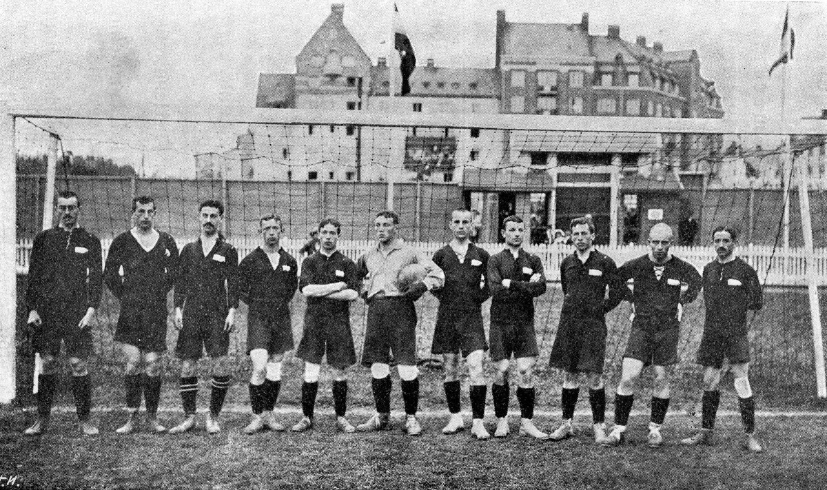 Сборная России на Олимпиаде в Стокгольме в 1912 году
