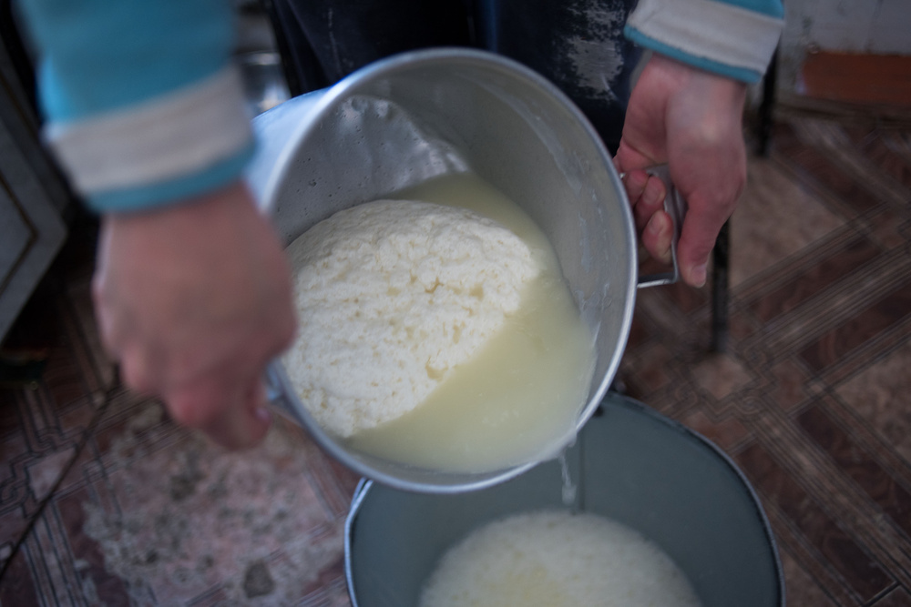 Как делают балкарский сыр