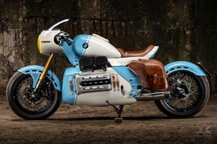 Кастом-байк BMW K1200RS Mille Miglia X от Galaxy Custom Mille, Результат, годов, Miglia 1930х, K1200RS, проектов, когда, гонками, привело, начала, смотрятся, чтото, космическое, советских, байков CZ, Первым, мотоциклом Трендафилова была Ява, стремительными, результате, увлечение