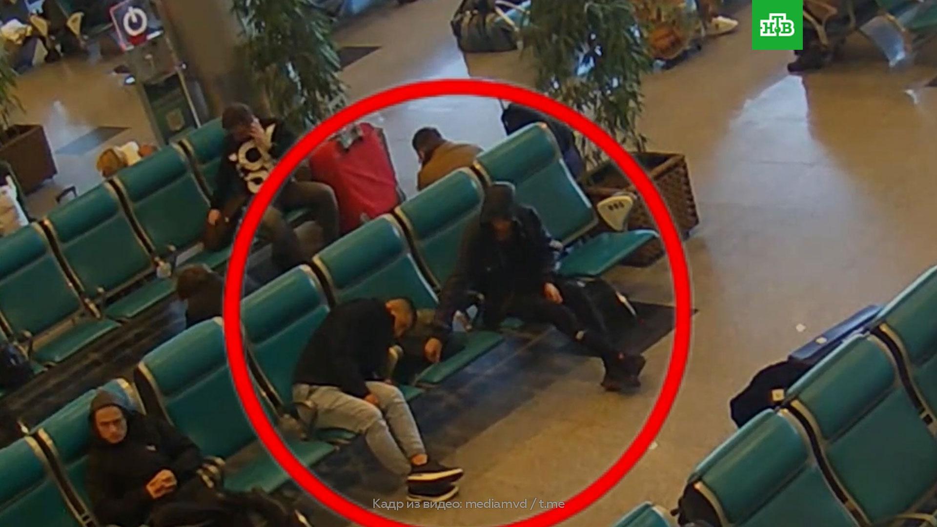 Приезжий стащил смартфон у спящего пассажира в Домодедово: видео