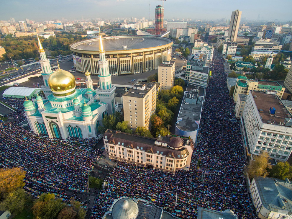 Мусульмане и Курбан-байрам в Москве