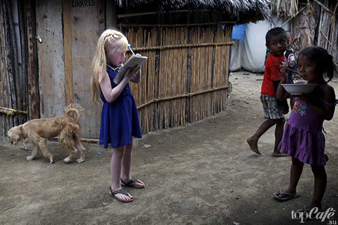 Люди альбиносы: жители Панамы