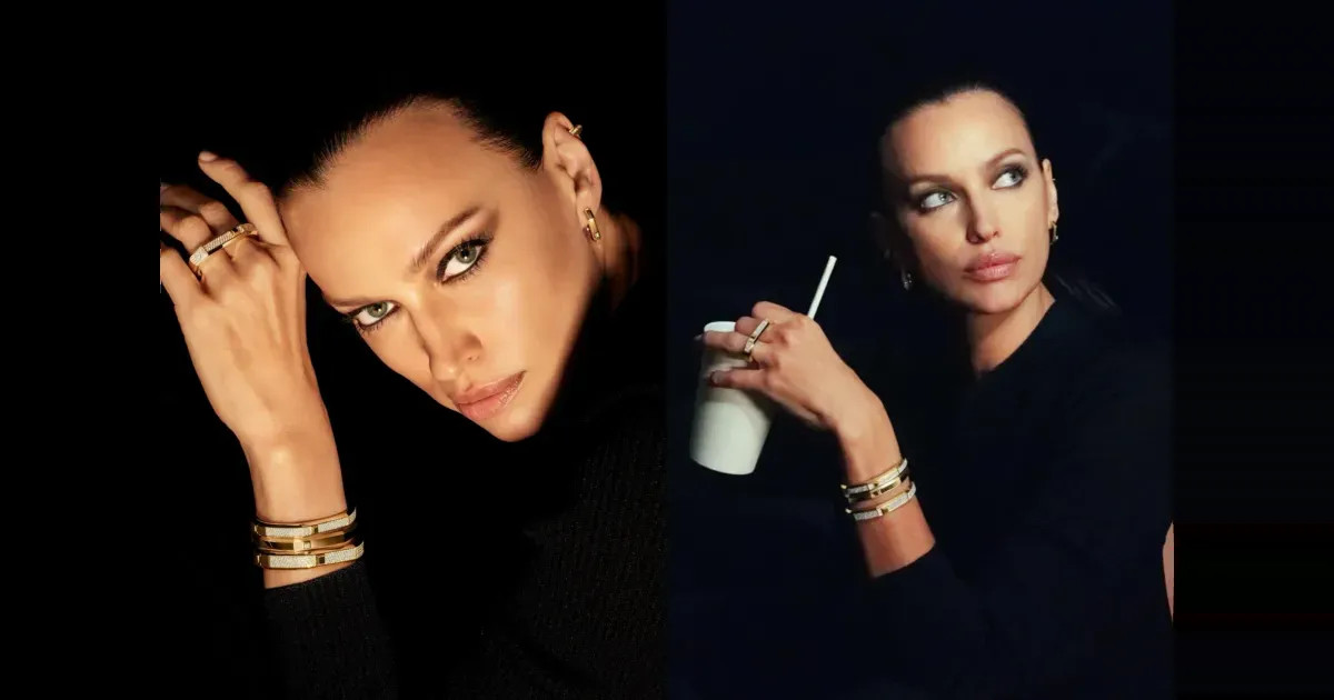 Ирина Шейк стала лицом новой коллекции ювелирного бренда