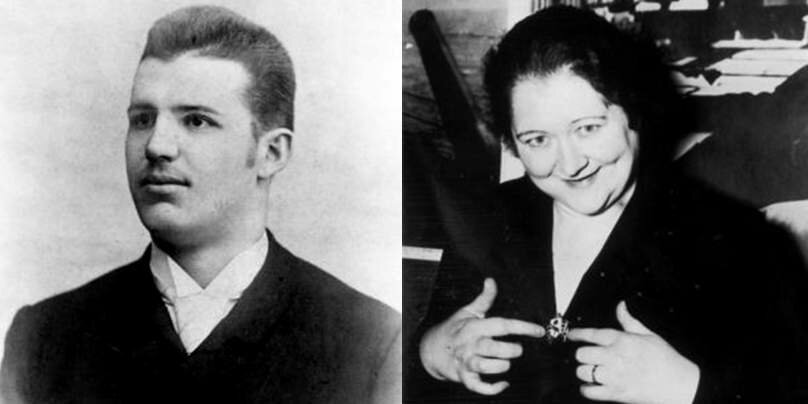 Алоис Гитлер-младший и его первая жена. Фото: warhead.su