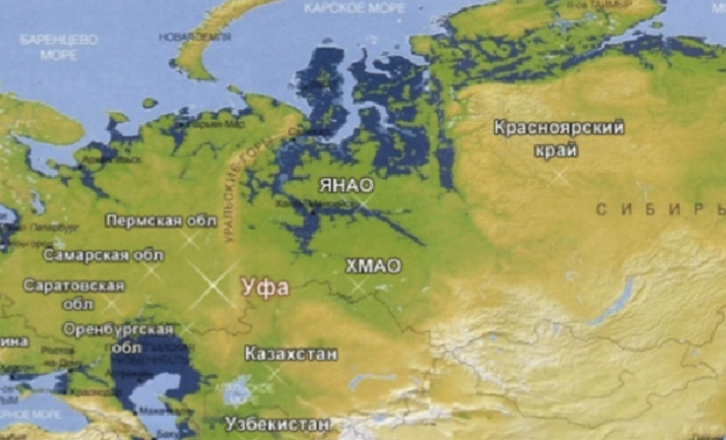 Какие города России исчезнут под водой, если растает весь лед мира: карты ученых