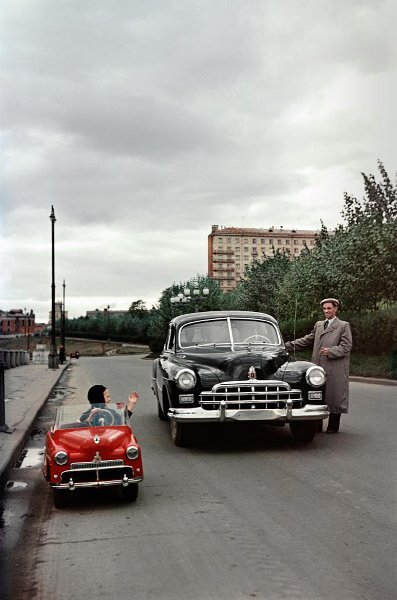 Детский легковой автомобильБ. Удовиченко, 1955 год, МАММ/МДФ.  