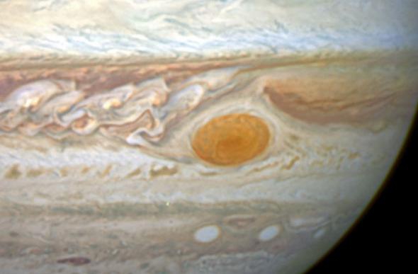 Большое Красное Пятно Юпитера интересеное, космос, познавательно