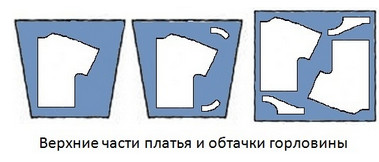 Элегантное платье из старых джинсов...