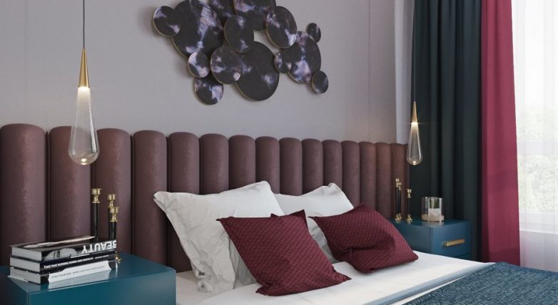 Как оформить стену в изголовье кровати Как оформить стену в изголовье кровати изголовье кровати своими руками,интерьер,своими руками,сделай сам