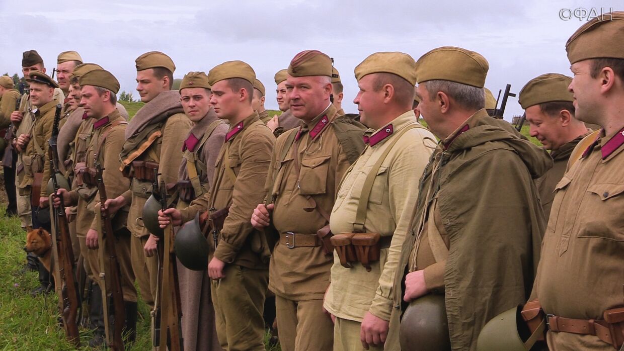 Бои 1941 года за Гатчину показали на фестивале «Красногвардейский рубеж». ФАН-ТВ