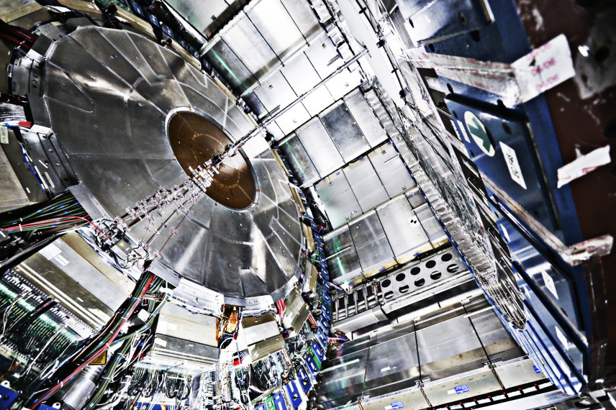 Датчик ATLAS на БАК / © CERN