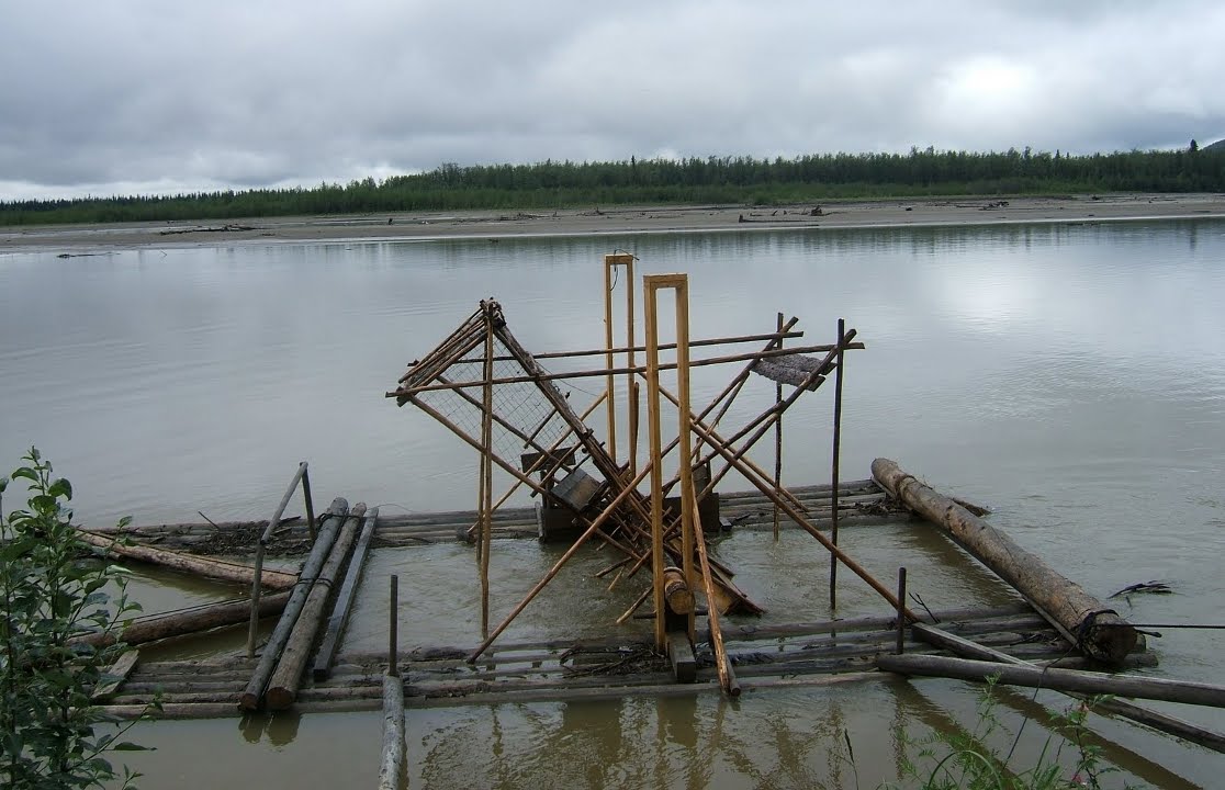 Заездок для рыбалки в картинках