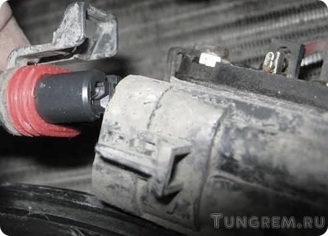 Замена вентилятора охлаждения радиатора Lada Kalina