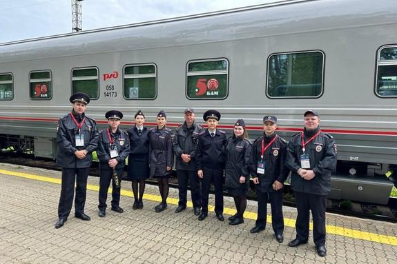 Ванинский район Хабаровского края встретил юбилейный поезд «БАМ 50»