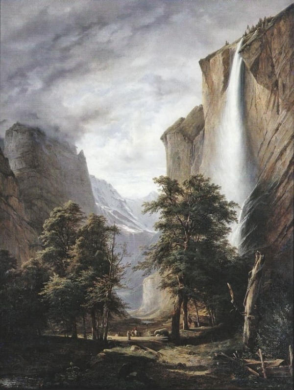 Художник Alexandre Calame (1810 – 1864)